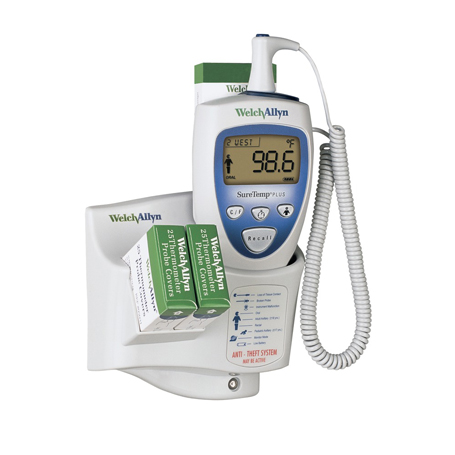 Suretemp Plus Thermometer with Alarmed Wall Mount